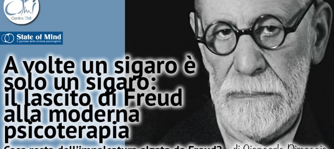 A volte un sigaro è solo un sigaro: il lascito di Freud alla moderna psicoterapia